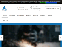 Tablet Screenshot of mut-spiegelau.de